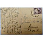 Postkarte - Ciechocinek - Teich im Park - um 1920