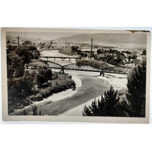 Postkarte - Saybusch - Zywiec - Brücke auf der Sole - Besetzung [1943].