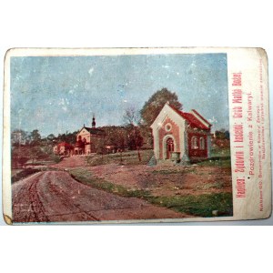 Pohlednice - Židovská kaple - Kalvárie kolem roku 1910