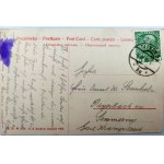 Pohlednice - Žid s dýmkou - Krakov 1908