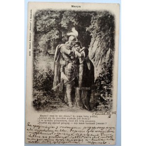Pohľadnica - Marya - Sanok 1902
