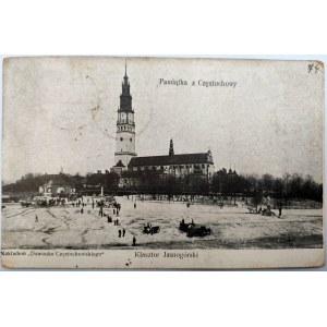 Postkarte - Tschenstochau - Kloster Jasna Gora - herausgegeben von Dzwon Czestochowski