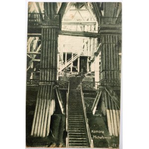Pohľadnica - Wieliczka - soľná baňa - komora Michalowice - Vydal Wladyslaw Gargul 1922