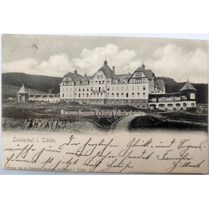 Pohľadnica - Kamienna Góra - Sanatorium - okolo roku 1904