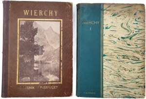 Wierchy - rocznik poświęcony tematyce górskiej - Komplet 86 tomów od 1923 - 2020 roku