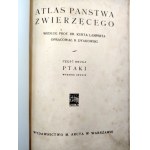 Dr. Kurt Lampert - PTAKI - Atlas Państwa Zwierzęcego - Warszawa [Oprawa B. Zjawiński]