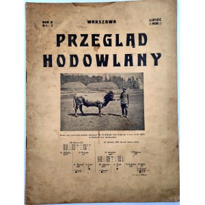 Przegląd Hodowlany - miesięcznik ilustrowany - poświęcony teorii i praktyce hodowli zwierząt domowych - Warszawa lipiec 1936
