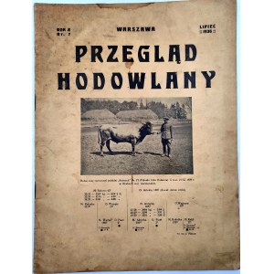 Przegląd Hodowlany - ilustrovaný mesačník - venovaný teórii a praxi chovu domácich zvierat - Varšava júl 1936