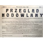 Przegląd Hodowlany - ilustrovaný měsíčník - věnovaný teorii a praxi chovu domácích zvířat - Varšava červenec 1936