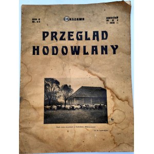 Przegląd Hodowlany - illustrierte Monatszeitschrift - gewidmet der Theorie und Praxis der Haustierzucht - Warschau April - Mai 1936