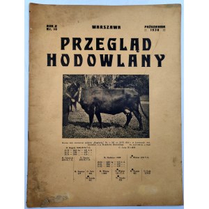 Przegląd Hodowlany - ilustrovaný mesačník - venovaný teórii a praxi chovu domácich zvierat - Varšava október 1936