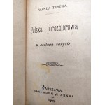 Tyszka W. - Poľsko po rozdelení v stručnom náčrte - Varšava 1905