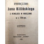 Spomienky Jana Kilińského na revolúciu vo Varšave v roku 1794 - Varšava 1907