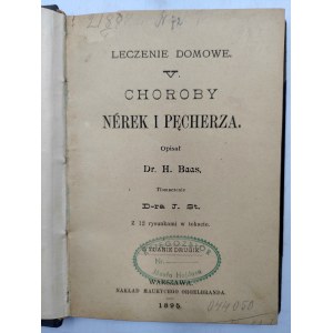 Home treatment - Kidney and bladder diseases / Hysteria - Warsaw 1895/8