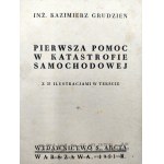 December K. - First aid in a car crash - Warsaw 1951
