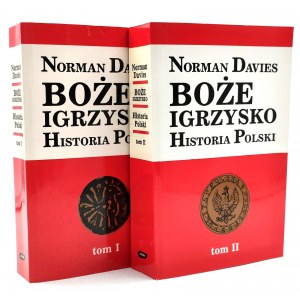 Davies N. - Boże Igrzysko - Historia Polski , Komplet T.I -II, Kraków 1992