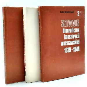 Kunert A. K. - Słownik biograficzny konspiracji warszawskiej - 1939 - 1944