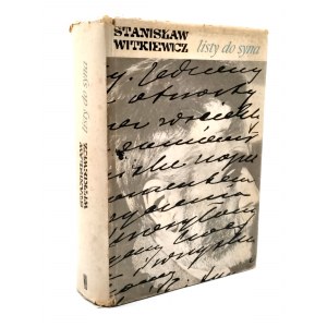 Witkiewicz S. - Listy do syna, první vydání, Varšava 1969