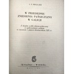 Miller I.S. - W przededniu Zniesienie Pańszczyzny w Galicji - Warschau 1953