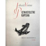 Verne Juliusz - Piętnastoletni kapitan - Varšava 1958 [ il. Majewski].
