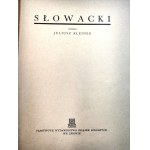 Kleiner Juliusz - Słowacki - Lwów 1930