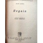 Jean Giono - Regain - Lemberg 1938