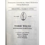 Tobie Wilno - Antologie poezie - Bialystok 1992