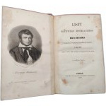 Listy Maurycyho Mochnackého a jeho brata Kamila - Poznaň 1863 [ medirytina St.]