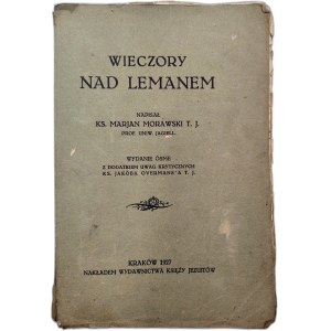 Morawski M. - Wieczory nad Lemanem - Kraków 1927