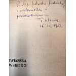 Ulewicz T. - Świadomość słowiańska Jana Kochanowskiego - Kraków 1948 [ autograph].