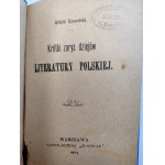 Koszutski W. - Literatura Polska - T. I- II, Warszawa 1903