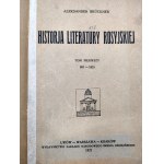 Bruckner A. - History of Russian Literature - Lviv 1922