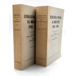 Terlecki Tymon - Polská literatura v zahraničí - 1940 - 1960 - Londýn 19654/65