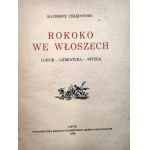 Chłędowski K. - Rokoko we Włoszech - Lwów 1939