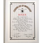 Gorge Gordon - ROLEX - Album - Limitovaná edice - První vydání, Certifikát