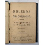 Kalendár na rok 1930 - Koleda pre ženy v domácnosti