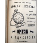 Kalendarz na rok 1909 - Piotrków [reklama Browaru Fr. Braulińskiego ]