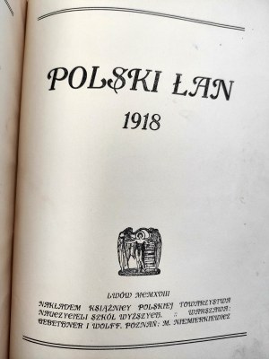 Polski Łan 1918 - Lwów 1918 - Polska poezja przedwojenna [ Konopnicka, Jedlicz]