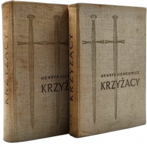 Sienkiewicz Henryk - Krzyżacy - Drzeworyty Stanisław Toepfer [ Ausgabe mit Buchbindungsfehler ] 1960