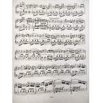 Noty - Bellini - Nachtwandlerin , Ferdinand Beyer klavírní cvičení - 19. století