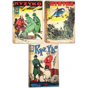 Kapitan Żbik - RYZYKO 1,2,3 - Pierwsze Wydanie - 1968
