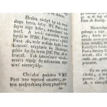 List sandomierskej ženy Podolanke - vytlačený v Krakove v roku 1784 [ Z knižnej zbierky Edwarda Nepros] [ Prvé vydanie].