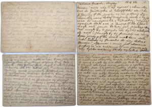 Letters to the forced labor camp of the TODT organization - Old Farm (Alt Vorwerk lager].