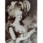 Fotografie na kartonu - Ludvík XVI. a Marie Antoinetta