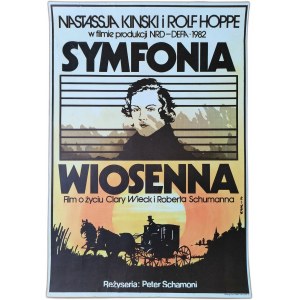 Jakub Erol - Plakat filmowy - Symfonia Wiosenna - 1984