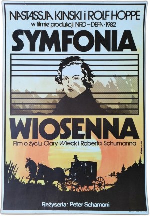Jakub Erol - Plakat filmowy - Symfonia Wiosenna - 1984