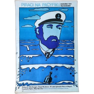 J. Neugebauer - plakat filmowy - Piraci na Pacyfiku - 1982