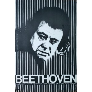 Wiktor Górka - plakat filmowy Beethoven - 1977