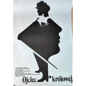 Mieczysław Wasilewski - plakat filmowy - Ojciec królowej - 1980