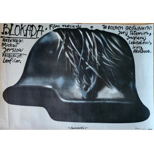 Jerzy Czerniawski - plakat filmowy - Blokada - 1975